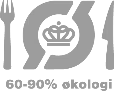 Logoet Det Økologi Spisemærke i sølv