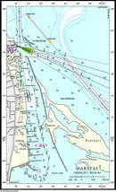 Kort over Ærøskøbing havn