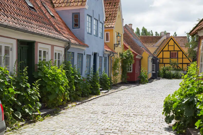 Huse i Ærøskøbing