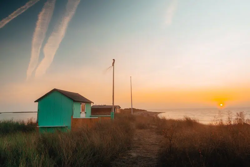 strandhuse ved erikshale