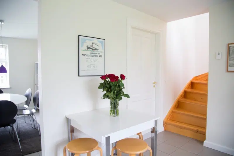 Trappeopgang i bosætningshuset