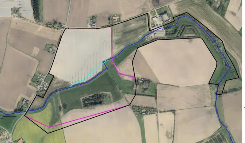 Korty over Holevad Bæk-Brahesborg