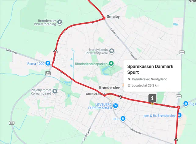Rutens kort