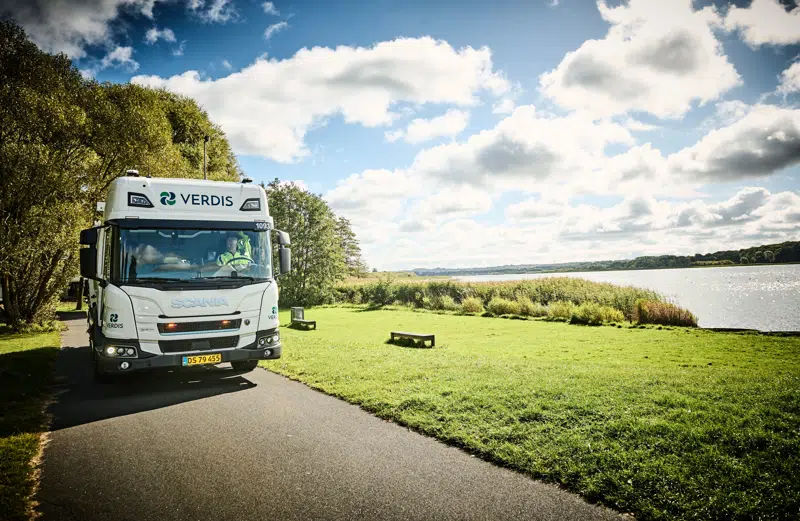 Renovationsbil fra Verdis