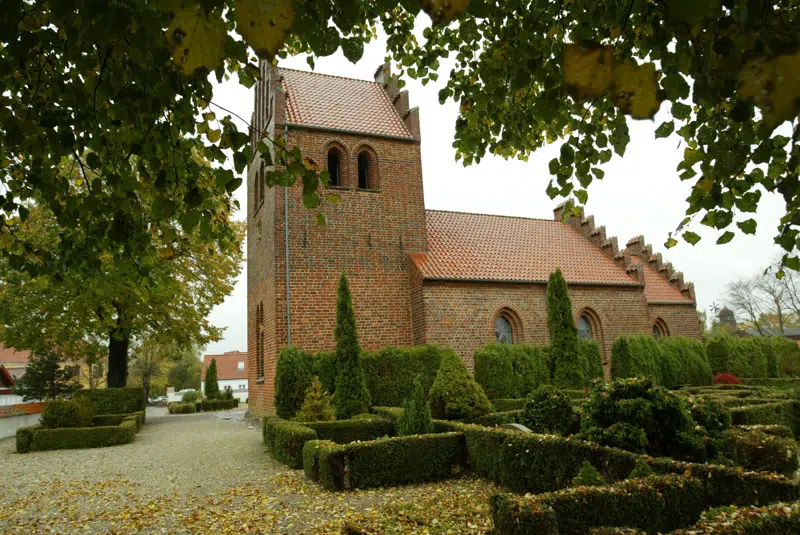 Ganløse Kirke. Foto af Finn Jørgensen, Egedal Kommune