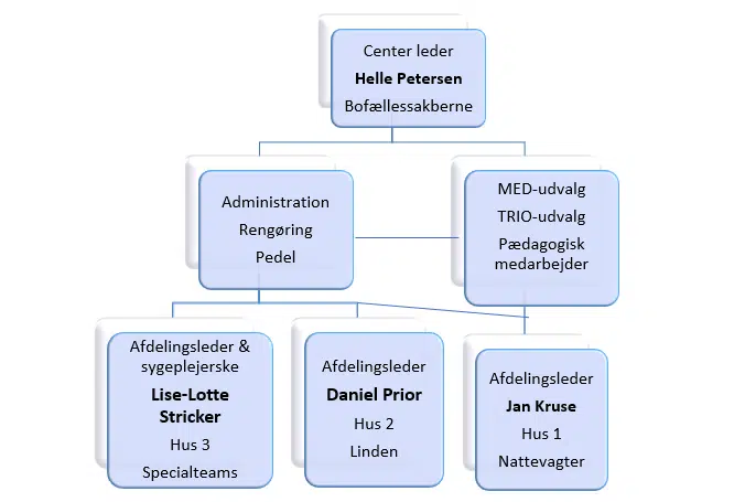 Organisering på Lindegården 