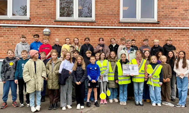 5A og 5B på Fredensborg Skole 