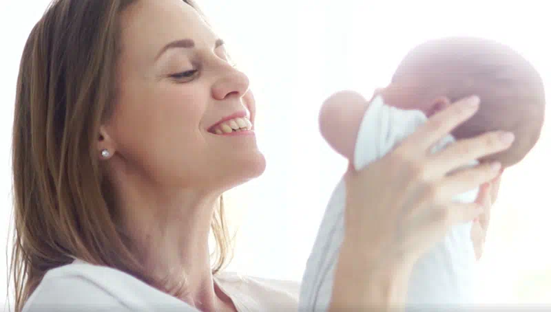 Mor og barn, colourbox