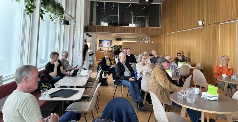 Billede fra informationsmøde