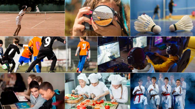 Fritidsaktiviteter for alle.