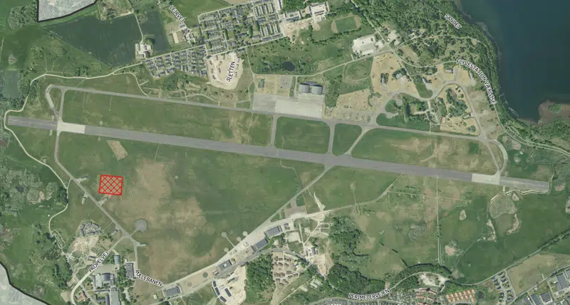 Modelflyveklubbens placering