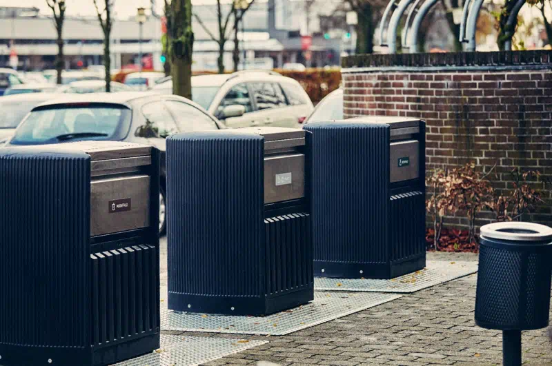 nedgravede beholdere