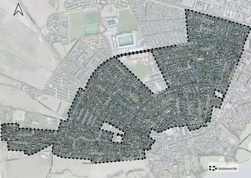 Afgrænsning af lokalplanormådet