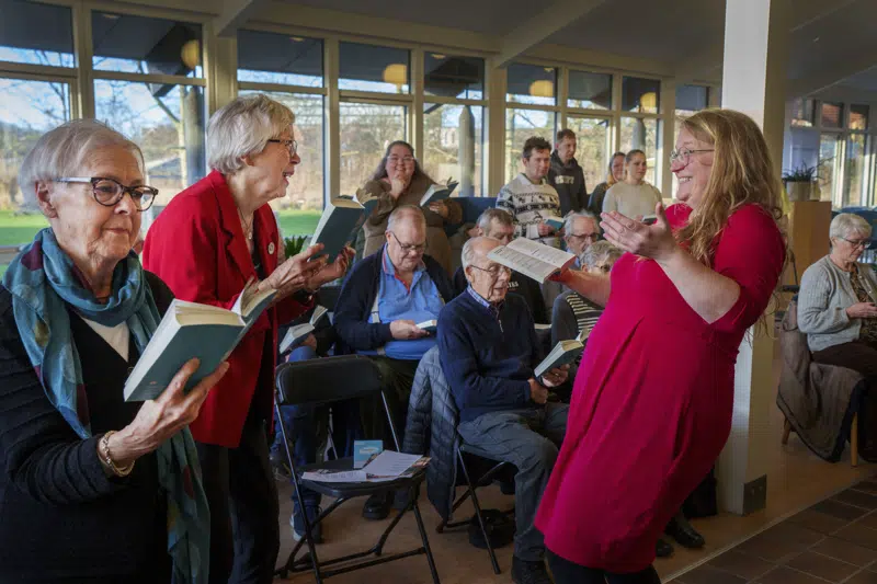 Sundhedskoret i Hjørring øver sig