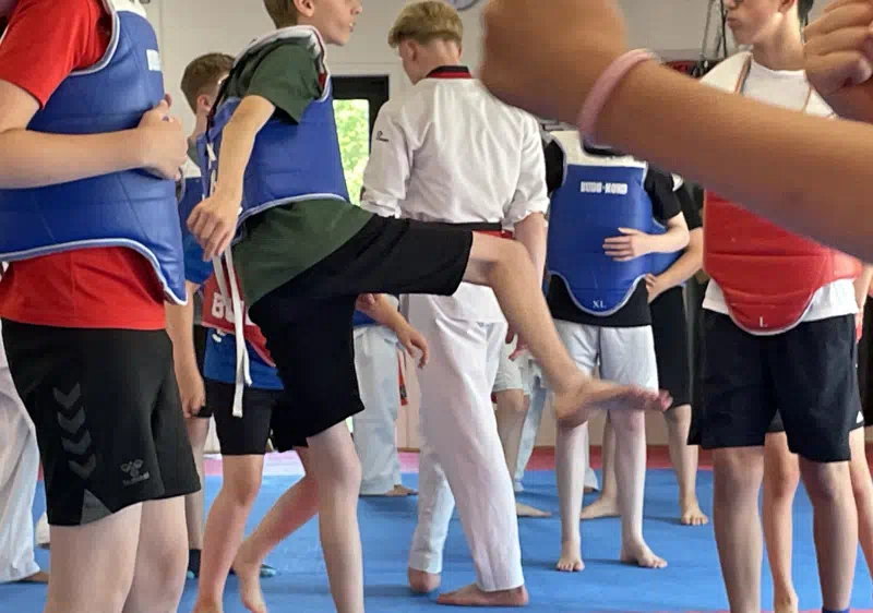 Foto af taek wondo