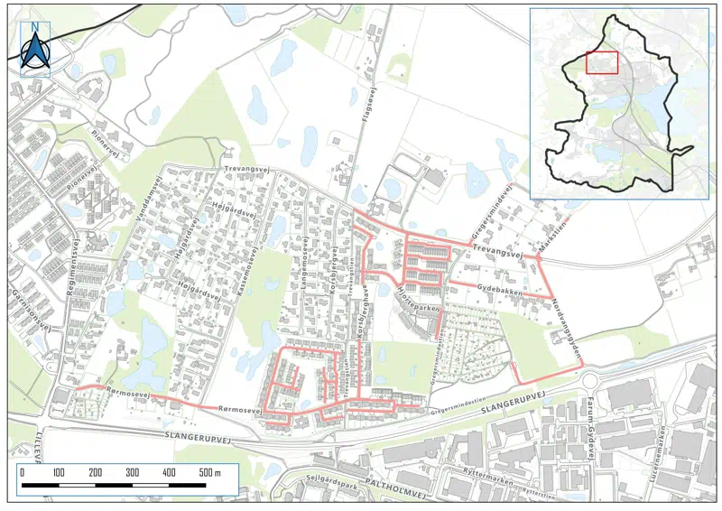 40 km/t i Trevangskvarteret i Farum