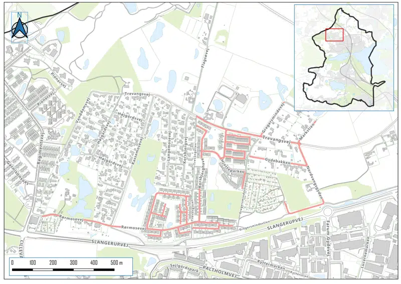 40 km/t i Trevangskvarteret i Farum