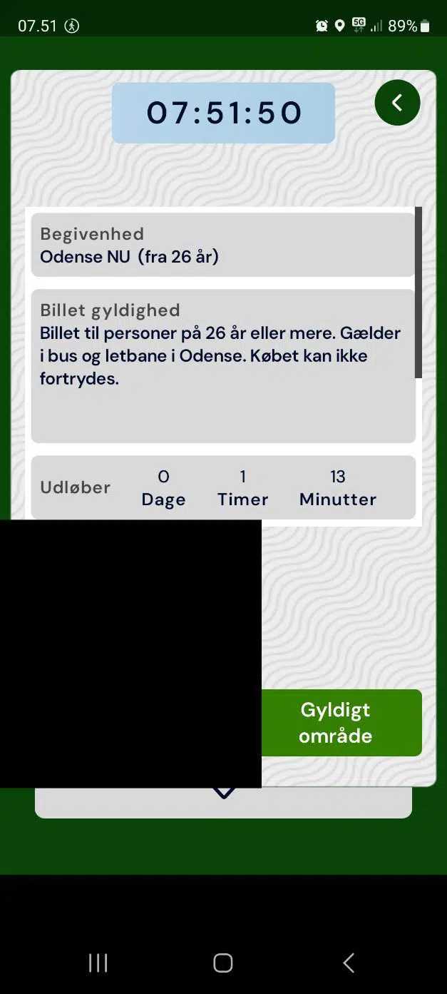 Odense NU i rejsebillet