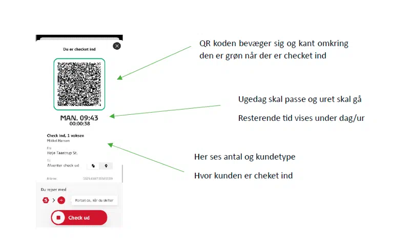 dsb check ind på app