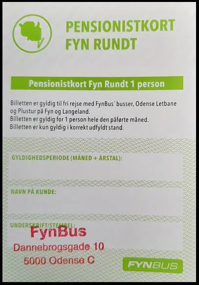 Pensionistkort fyn rundt forside