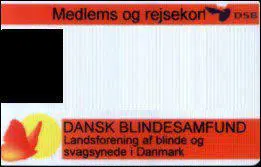 medlemskort dansk blindesamfund