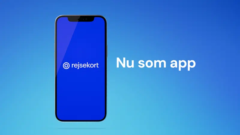 Rejsekort som app er nu klar til alle