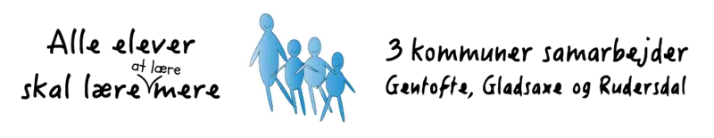 Logo for kommunesamarbejdet om at alle børn skal lære at lære mere
