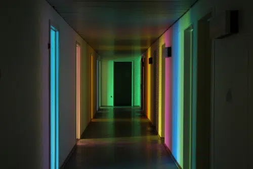 Inde i Verdensmålshuset