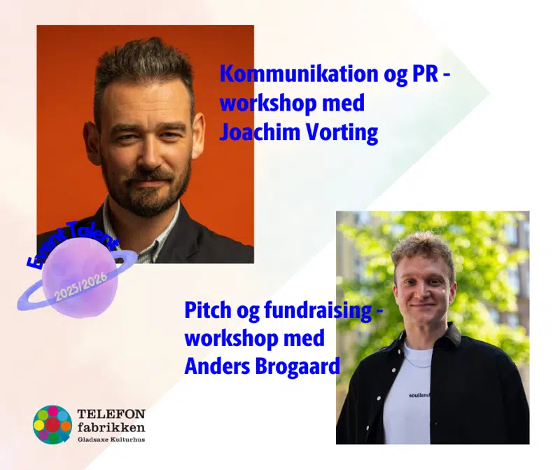 Joaching Vorting og Anders Brogaard - Event Talent workshops