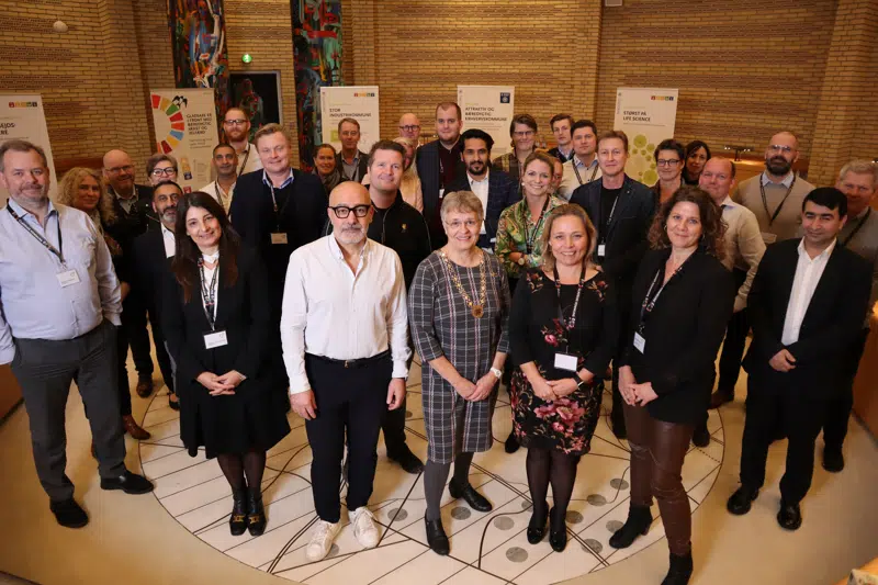 Gladsaxes nye Gazelle-virksomheder blev fejret i byrådssalentirsdag 17. januar