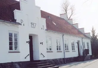 Frontispicen på Gladsaxe Præstegård