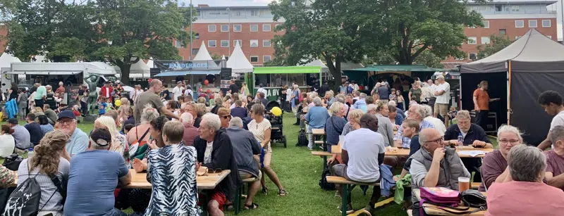 Besøgende på Gladsaxedagen