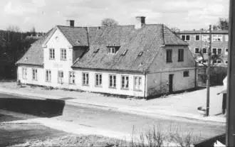 Gammelt foto af Pension Victoria