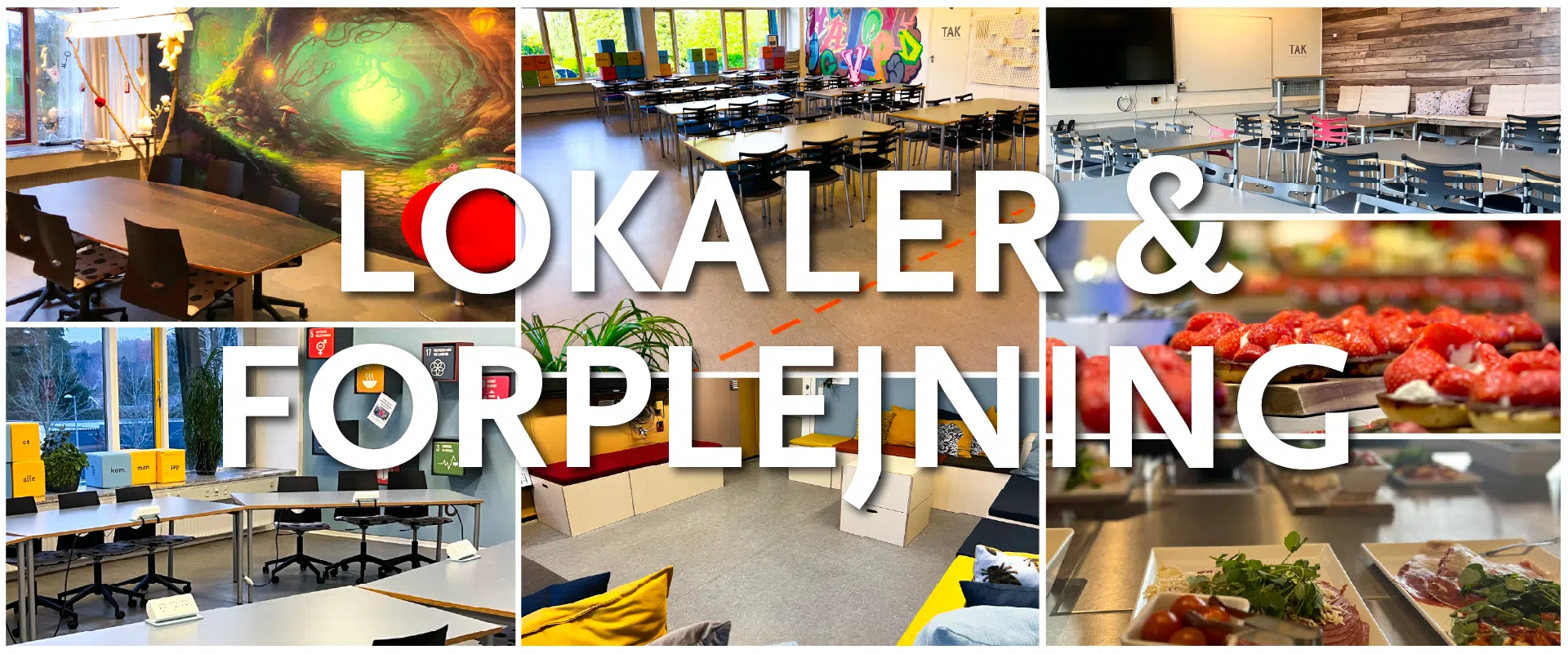 Lokaler og forplejning hos GPV