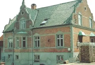 Niels Finsens Alle 65, som i 1919 fik navnet "Lille Rosenborg"