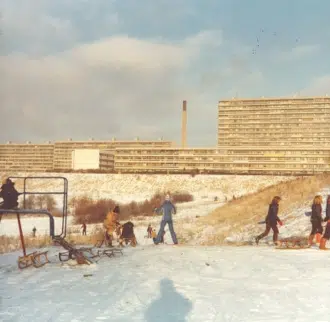 Snevejr over Høje Gladsaxe