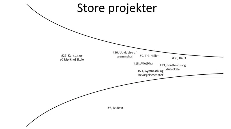 Store projekter der er prioriteret af Dialogforum