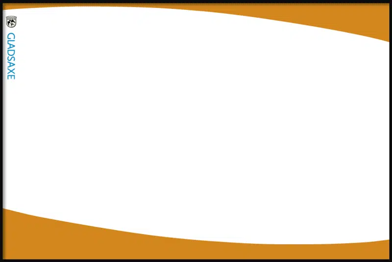 Postkort: Gladsaxe logo og buer