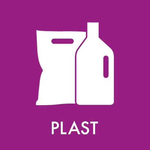 Piktogram til plast