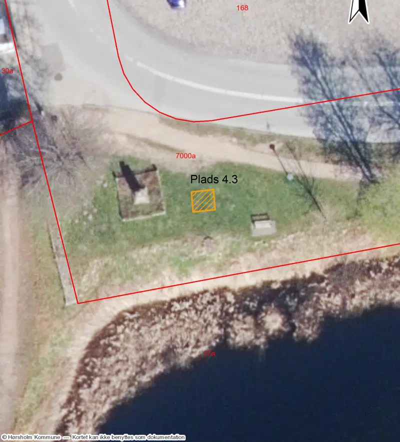 Placering af Stadeplads 4.3 – ved Folehavevej og Slotshaven