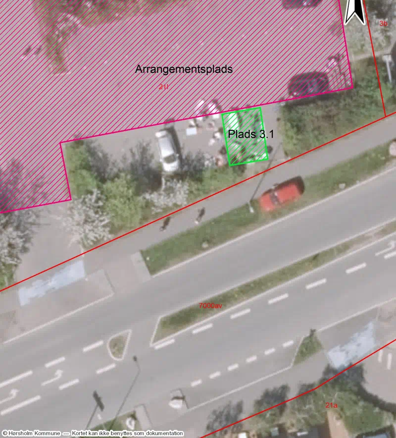 Stadeplads ved Hørsholm Alle