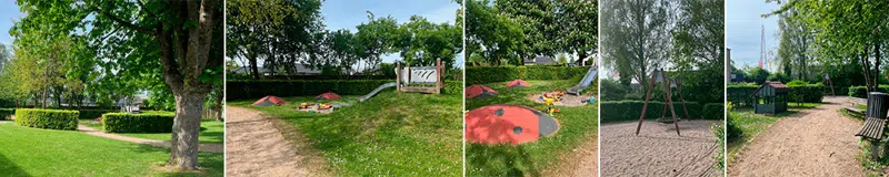 Billeder fra legepladsen maj/juni 2025