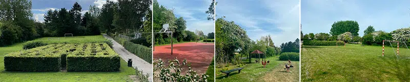 Billeder fra legepladsen maj/juni 2025