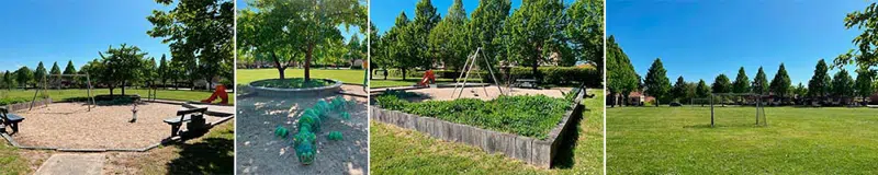 Billeder fra legepladsen maj/juni 2025