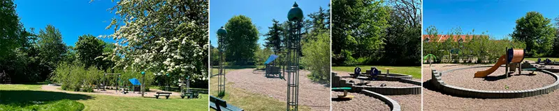Billeder fra legepladsen maj/juni 2025