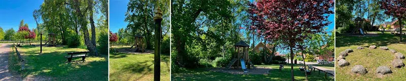 Billeder fra legepladsen maj/juni 2025