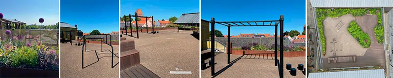 Billeder fra legepladsen maj/juni 2025