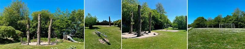 Billeder fra legepladsen maj/juni 2025