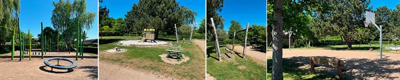 Billeder fra legepladsen maj/juni 2025