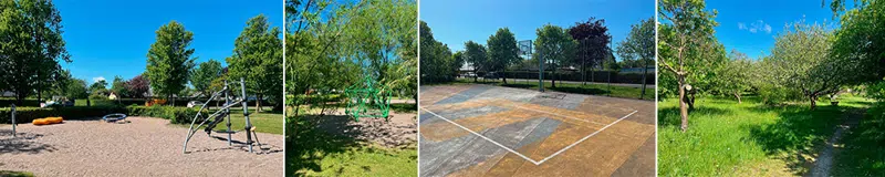 Billeder fra legepladsen maj/juni 2025